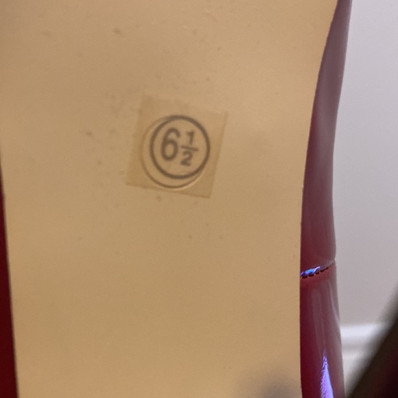 Bucco red patent high heel - Picture 8 of 10